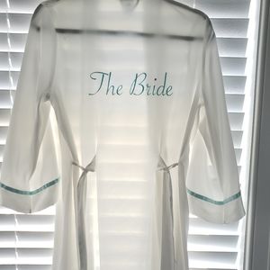 Bride Silk Robe